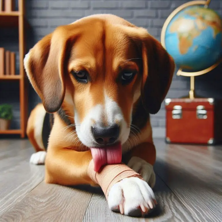Why Do Dogs Lick Their Wounds?